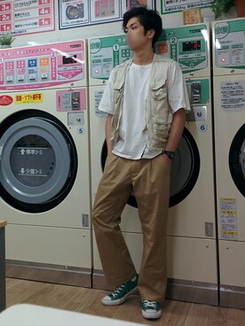 みかけだおしさん（メンズ・180cm）の秋コーディネート