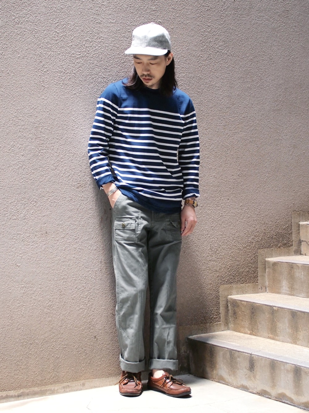 Quoddy Trail Moccasin 9 グレー デッキシューズ QUODDYのBlucher。｜doo-bop 塚本邦雄(Tsukamoto Kunio)ブログ