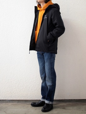 「秋冬」｜「アイテム（ナイロンジャケット）」を使った、Yasuhiro  Tsukamotoさん（メンズ・170cm）の秋コーディネート