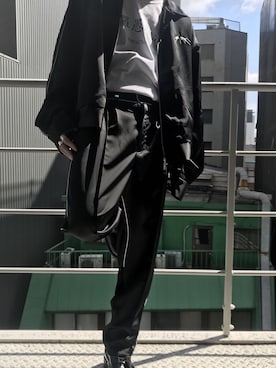 「MUZE（ミューズ）のアイテム（ジャケット/アウター）」を使った、H>FRACTAL_Gentaさん（メンズ・175cm）の春コーディネート