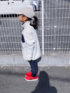 minamixさん（キッズ・120cm）の冬コーディネート