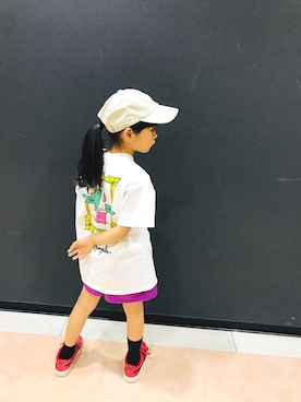 minamixさん（キッズ・104cm）の夏コーディネート