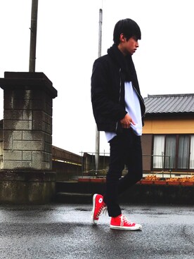 たけしさん（メンズ・180cm）の冬コーディネート