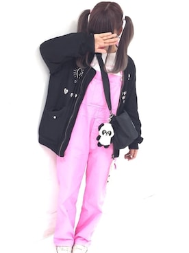 「きゃんすぱおばさん」｜ちゃんさん（レディース・157cm）の春コーディネート