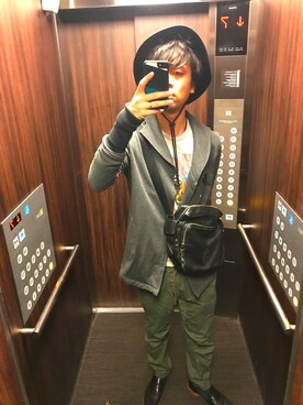 「Y-3（ワイスリー）のアイテム（ノーカラージャケット）」を使った、yosh1107さん（メンズ・178cm）の春コーディネート
