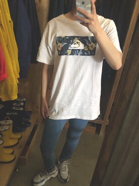 「quiksilver」｜na-chiさん（レディース・162cm）の夏コーディネート