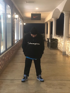 「Carhartt WIP（カーハートダブリューアイピー）のアイテム（ニットキャップ/ビーニー）」を使った、Yu Nishigakiさん（メンズ・170cm）の春コーディネート