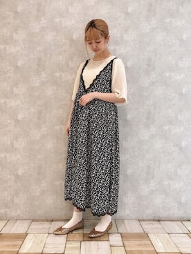 𝚗𝚊𝚋𝚎さん（レディース・162cm）の夏コーディネート