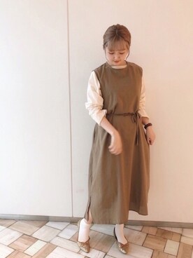 𝚗𝚊𝚋𝚎さん（レディース・162cm）の夏コーディネート