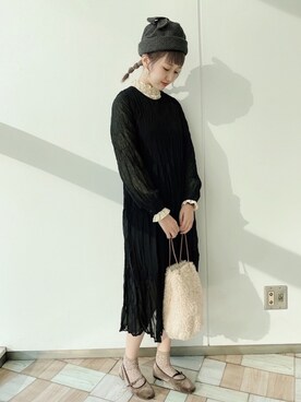 𝚗𝚊𝚋𝚎さん(レディース・162cm)の秋コーディネート