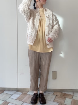 𝚗𝚊𝚋𝚎さん（レディース・162cm）の冬コーディネート