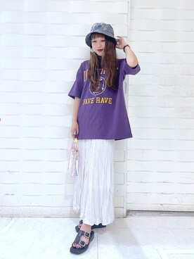 migeruさん（レディース・159cm）の夏コーディネート