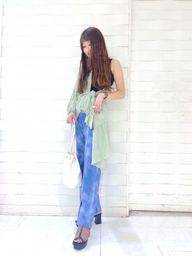 migeruさん（レディース・159cm）の夏コーディネート