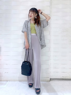 migeruさん（レディース・160cm）の夏コーディネート