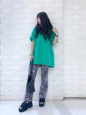 migeruさん(レディース・160cm)の夏コーディネート