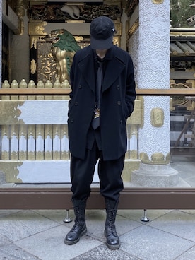 ぐれさんの（Yohji Yamamoto POUR HOMME | ヨウジヤマモトプールオム）を使ったコーディネート