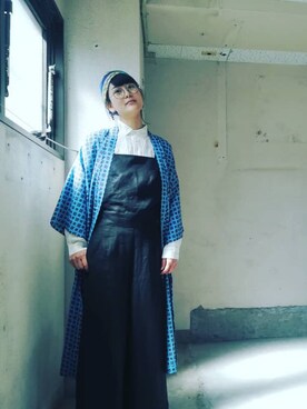 「glaz（グラズ）のアイテム」を使った、LIFEGOESON.さん（レディース・170cm）の春コーディネート