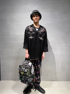 「DIESEL（ディーゼル）のアイテム（スカジャン）」を使った、kyokutonさん（メンズ・176cm）の春コーディネート