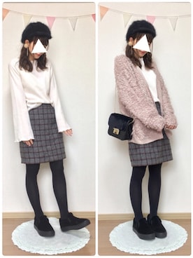 mamoさん（レディース・155cm）の冬コーディネート