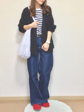 mamoさん（レディース・155cm）の春コーディネート