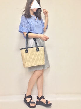 mamoさん(レディース・155cm)の夏コーディネート