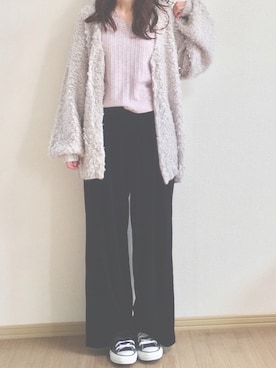 mamoさん（レディース・155cm）の冬コーディネート