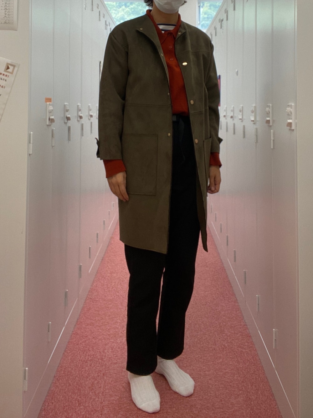 「50代、50代ファッション」｜「ZARAのアイテム（ノーカラージャケット、ブラウン系）」を使った、kamekoさん（レディース・168cm）の秋コーディネートの1枚目の写真