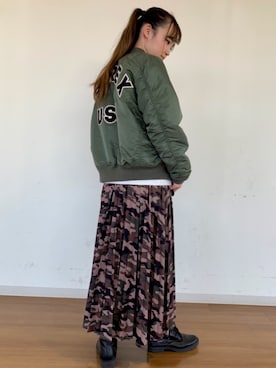 aiRiさん（レディース・158cm）の秋コーディネート