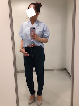 「コーディネート」｜「アイテム（アナログ腕時計）」を使った、naoさん（レディース・157cm）の秋コーディネート