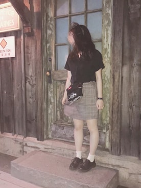 「ホラーナイト」｜み り ん  🍯さん（レディース・157cm）の秋コーディネート