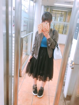 みなみさん（レディース・149cm）の春コーディネート