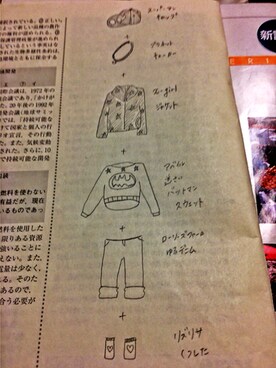 「SUPERMAN（スーパーマン）のアイテム」を使った、OTJさん（レディース・153cm）の春コーディネート