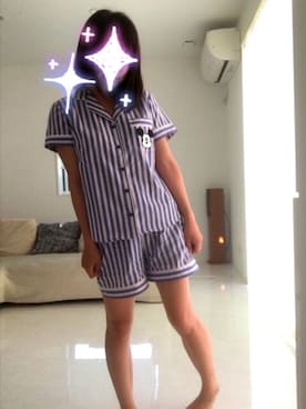 「アイテム（ルームウェア）」を使った、ゆっちゃんまんさん（レディース・153cm・30代）の夏コーディネート