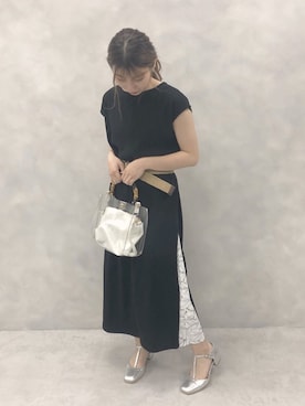 咲栄さん（レディース・155cm）の春コーディネート