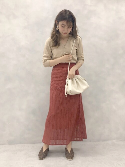 咲栄（natural couture）｜natural coutureのスカートを使ったコーディネート - WEAR