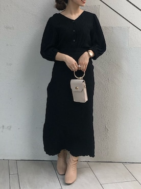 咲栄さん（レディース・155cm）の夏コーディネート