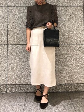 咲栄さん(レディース・155cm)の秋コーディネート