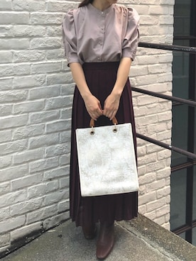 咲栄さん(レディース・155cm)の秋コーディネート