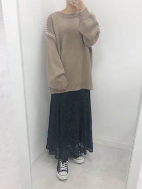 咲栄さん（レディース・155cm）の秋コーディネート