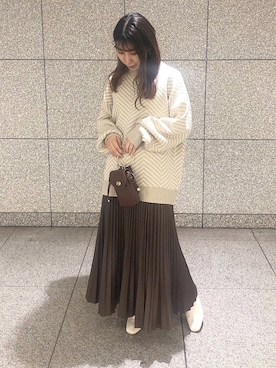 咲栄さん（レディース・155cm）の秋コーディネート