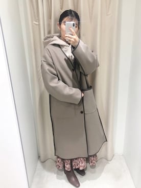 咲栄さん（レディース・155cm）の冬コーディネート