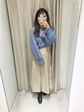 咲栄さん(レディース・155cm)の冬コーディネート