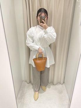 咲栄さん(レディース・155cm)の春コーディネート