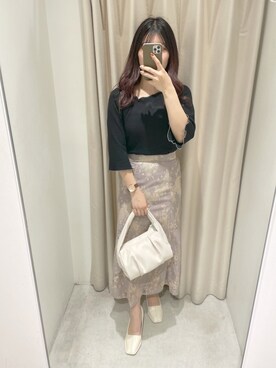 咲栄さん（レディース・155cm）の春コーディネート