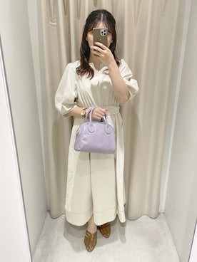 咲栄さん（レディース・155cm）の春コーディネート