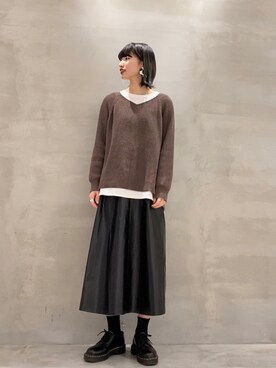 omaさん(レディース・163cm)の冬コーディネート