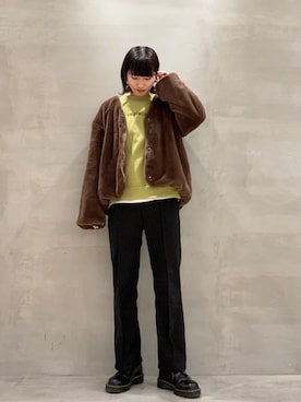 omaさん(レディース・163cm)の冬コーディネート