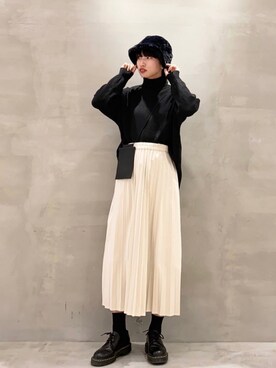 omaさん（レディース・163cm）の冬コーディネート