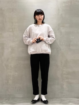 「THE SHOP TK （ザ ショップ ティーケー ）のアイテム（財布）」を使った、omaさん（レディース・163cm）の冬コーディネート