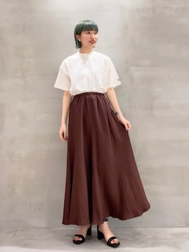 omaさん（レディース・163cm）の春コーディネート